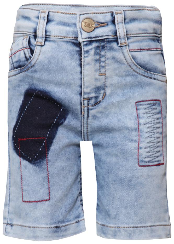 

Tales Stories Light Blue Denim Shorts