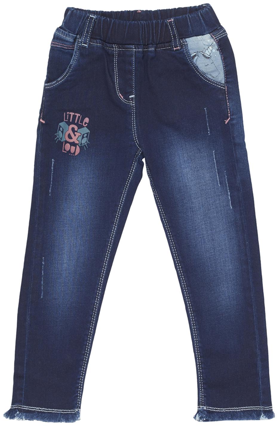 

Tales Stories Baby girl Denim Solid Jeans - Blue