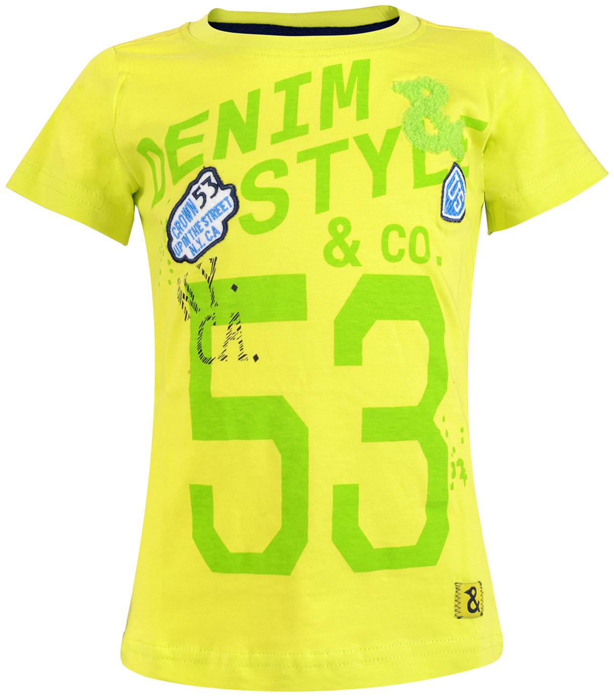 

Tales Stories Boy Cotton Printed T-shirt - Green