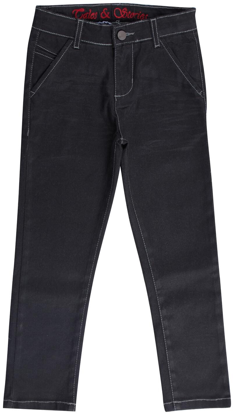 

Tales Stories Boys Black Slim Fit Jeans