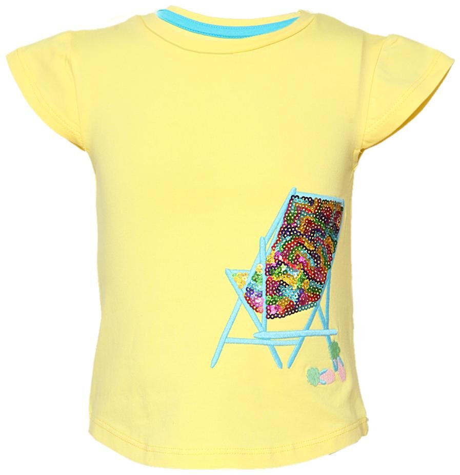 

Tales Stories Cotton Solid T shirt for Baby Boy - Yellow
