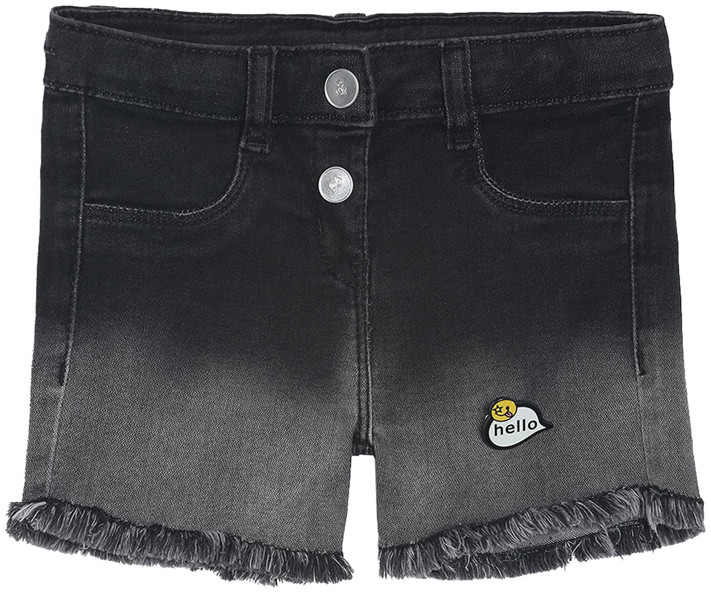 

Tales Stories Girl Cotton Solid Regular shorts - Black