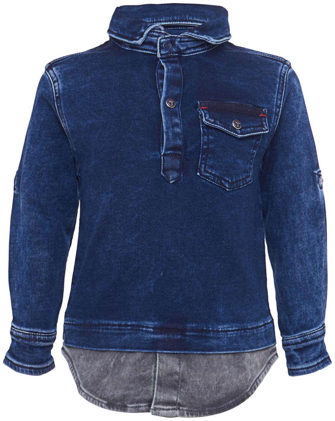 

Tales Stories Cotton Solid Shirt for Baby Boy - Blue
