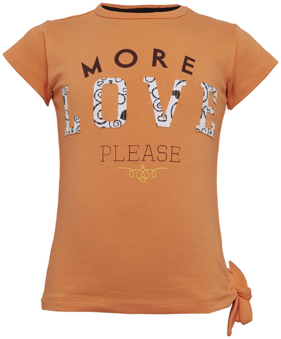 

Tales Stories Cotton Printed T shirt for Baby Girl - Orange