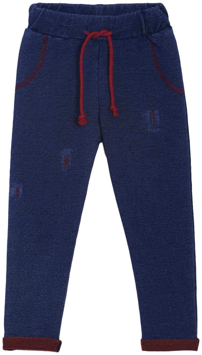 

Tales Stories Baby boy Cotton Solid Trousers - Blue