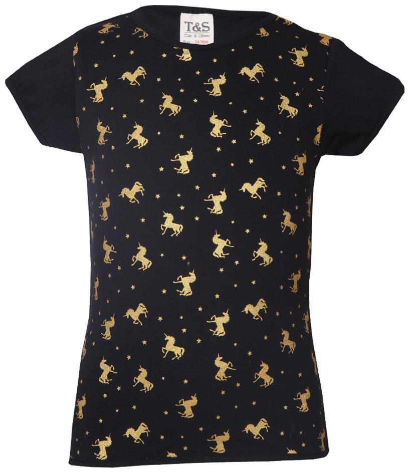 

Tales Stories Cotton Solid T shirt for Baby Boy - Black
