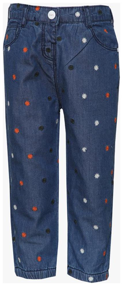 

Tales Stories Dark Blue Printed Trouser