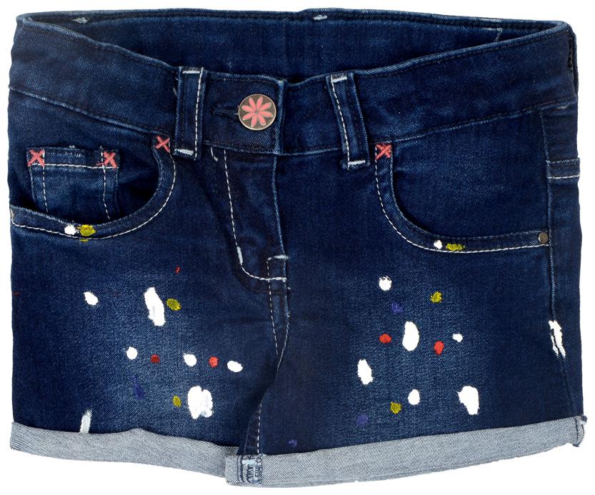 

Tales Stories Girl Cotton blend Printed Hot pants - Blue