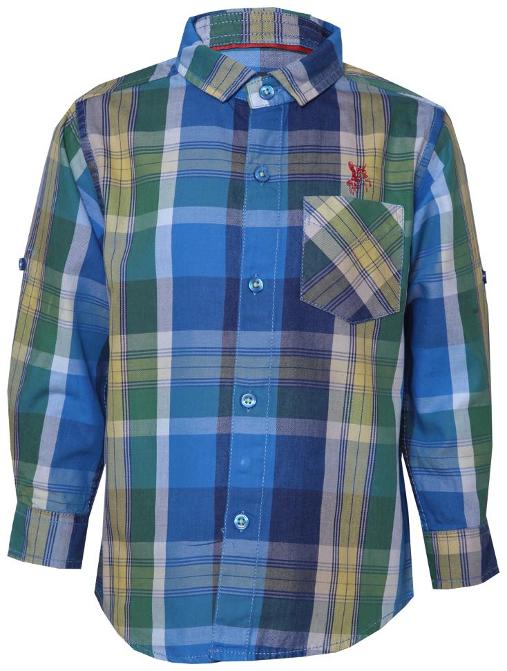 

Tales Stories Boy Cotton Solid Shirt Yellow