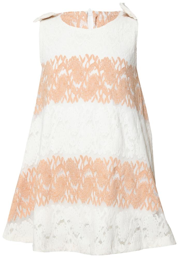 

Tales Stories Girls White Swing Dress