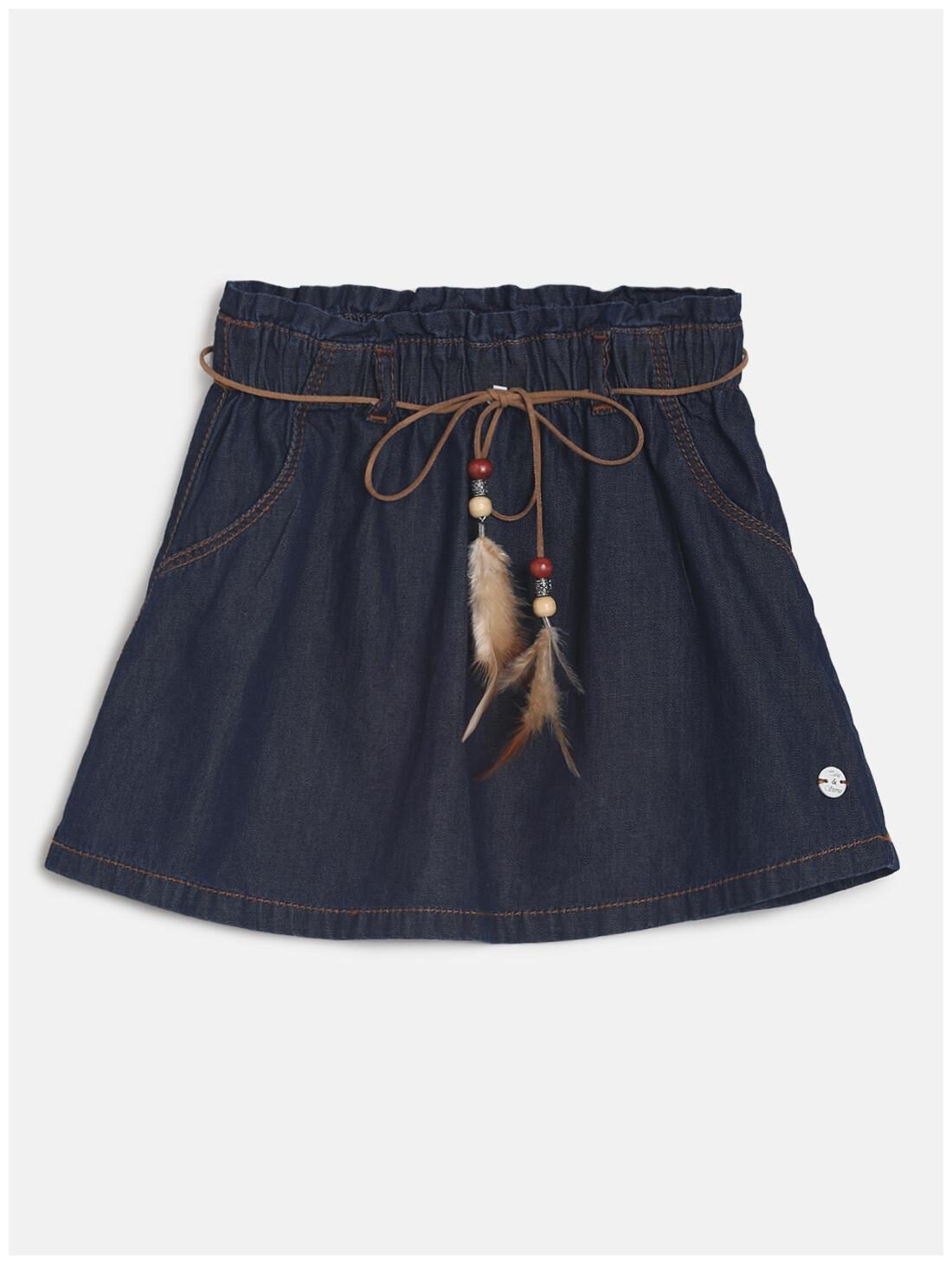 

Tales Stories Baby girl Cotton Solid Shorts - Blue