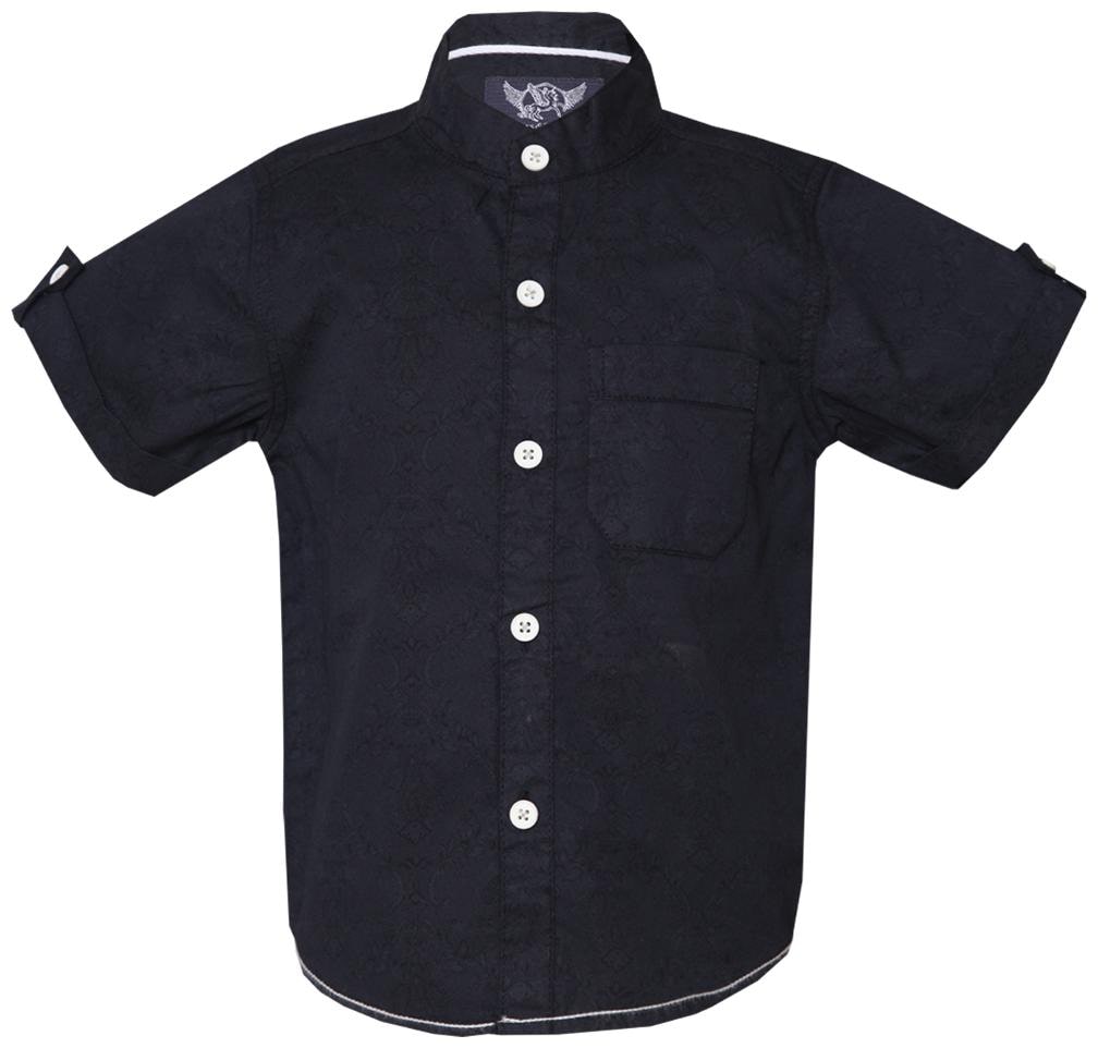 

Tales Stories Cotton Solid Shirt for Baby Boy - Black