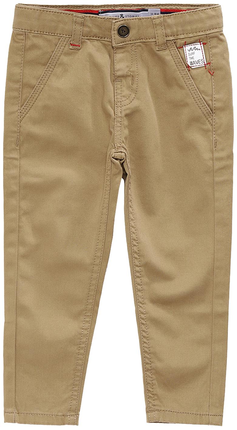 

Tales Stories Baby boy Cotton Solid Trousers - Beige