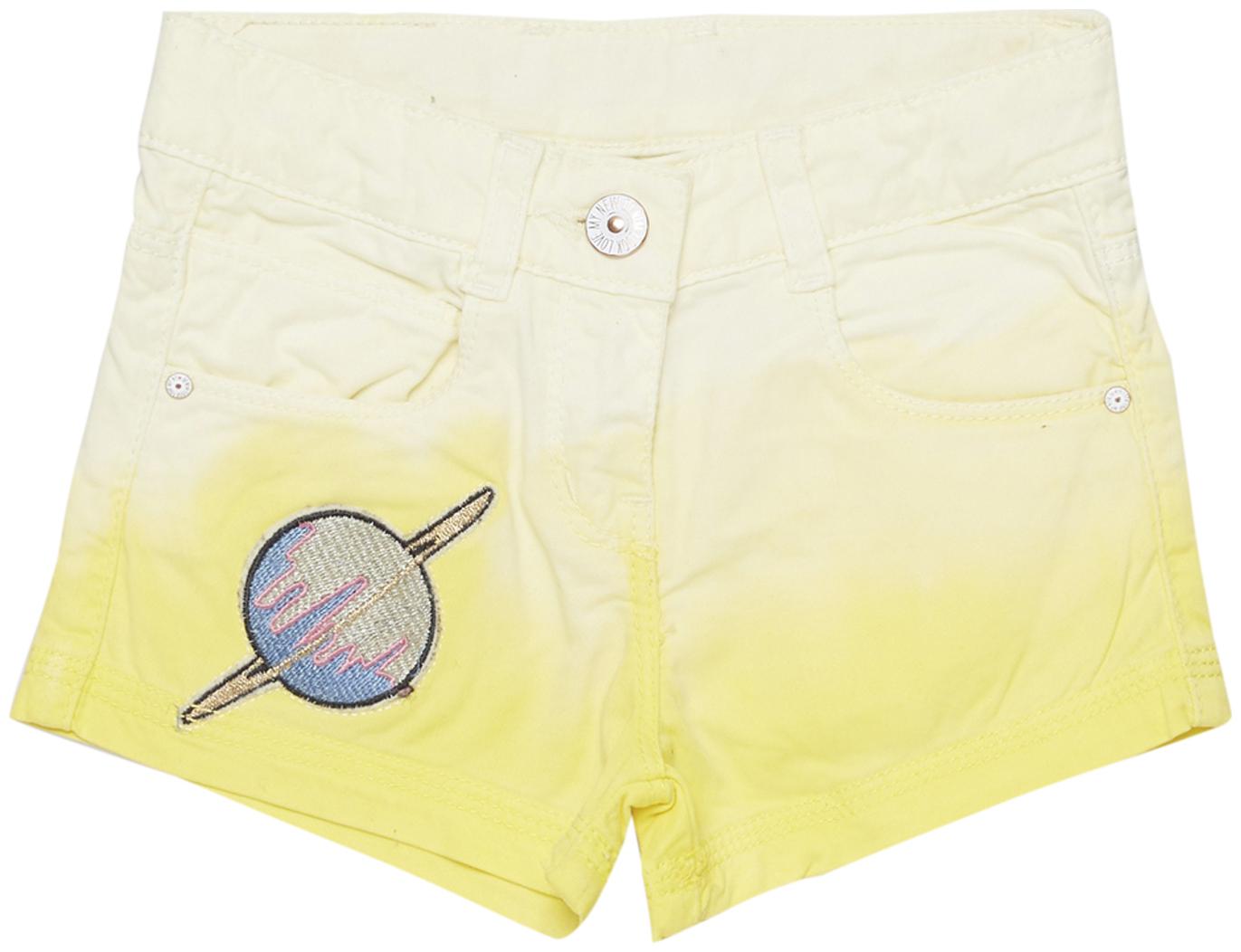 

Tales Stories Girl Cotton Floral Hot pants - Yellow