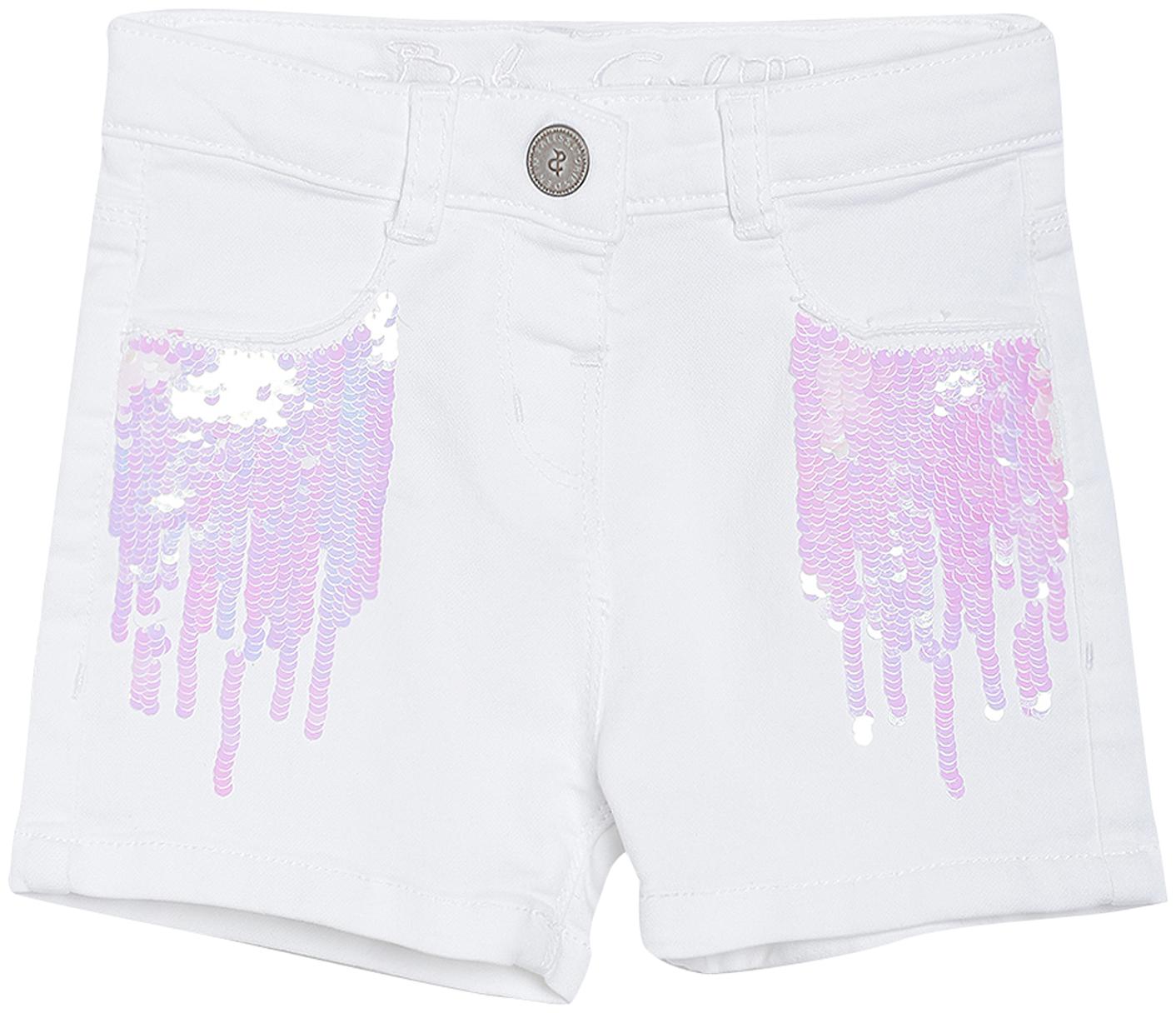 

Tales Stories Baby girl Cotton Solid Shorts - White