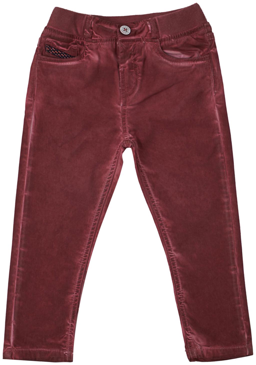 

Tales Stories Baby boy Cotton Solid Trousers - Maroon
