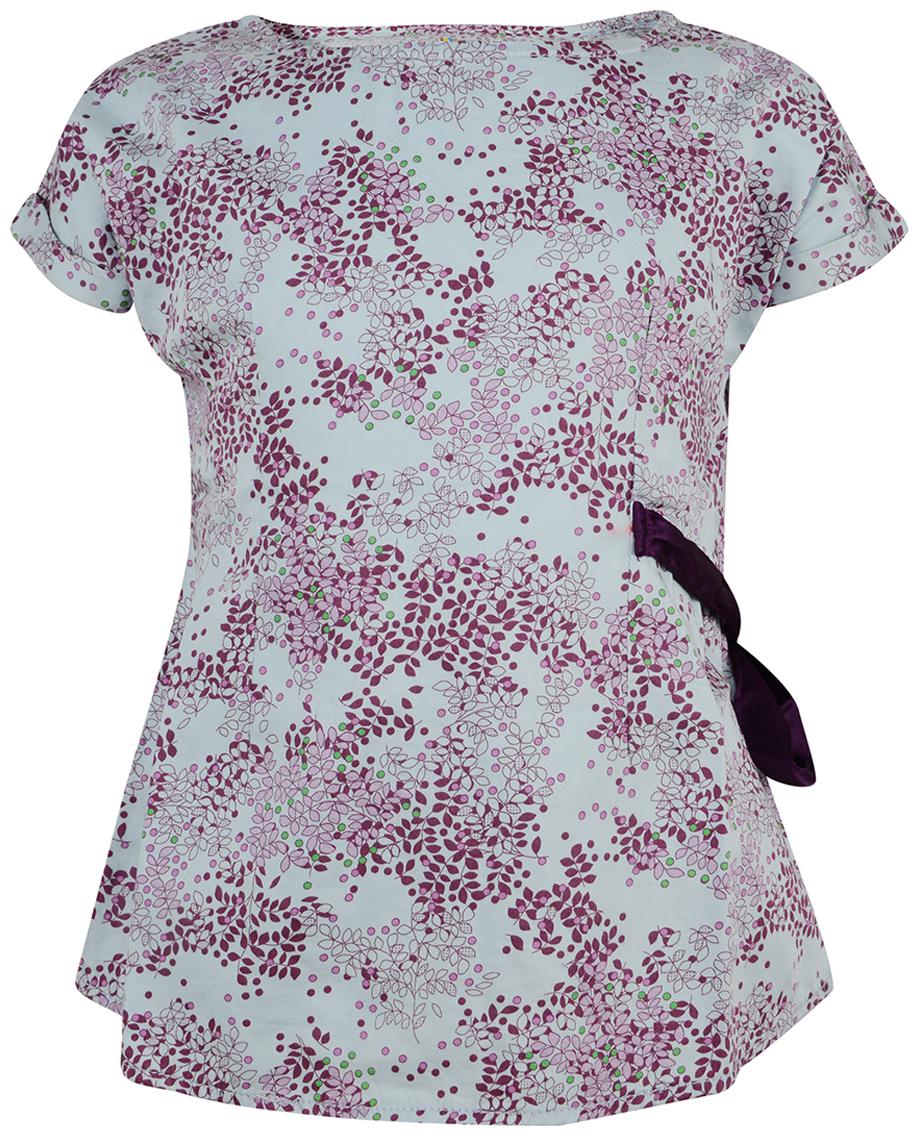 

Tales Stories Girl Cotton Floral Top - Maroon
