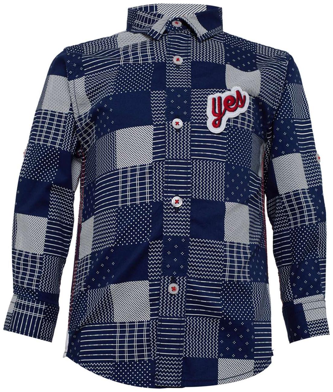

Tales Stories Boy Cotton Checked Shirt Blue