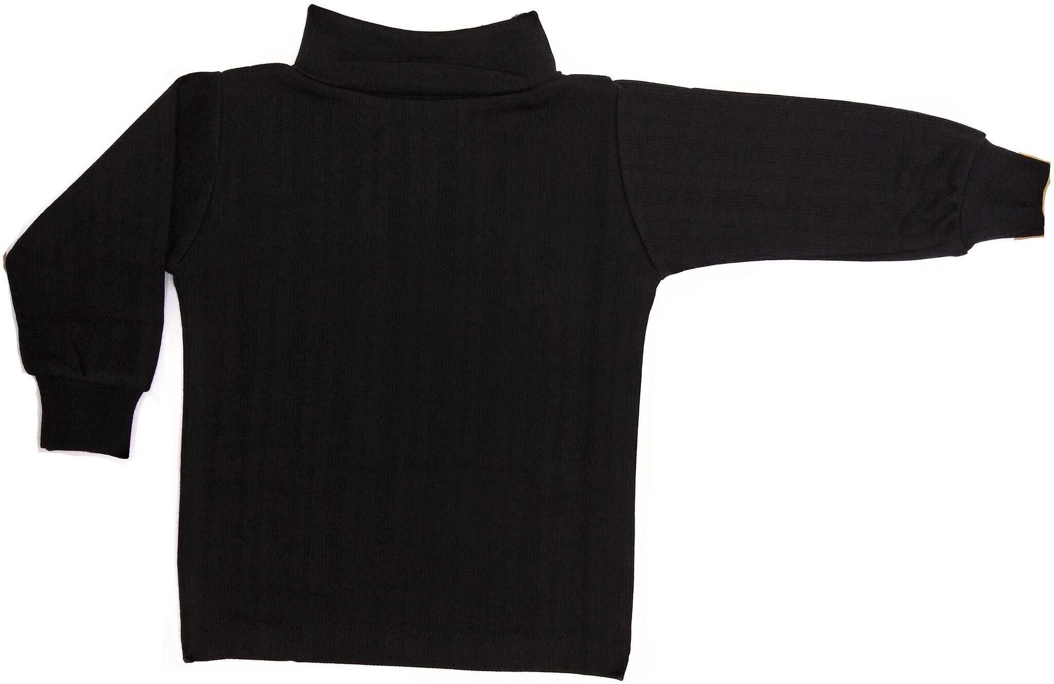 

Tangy Cotton blend Self design Top for Unisex Infants - Black