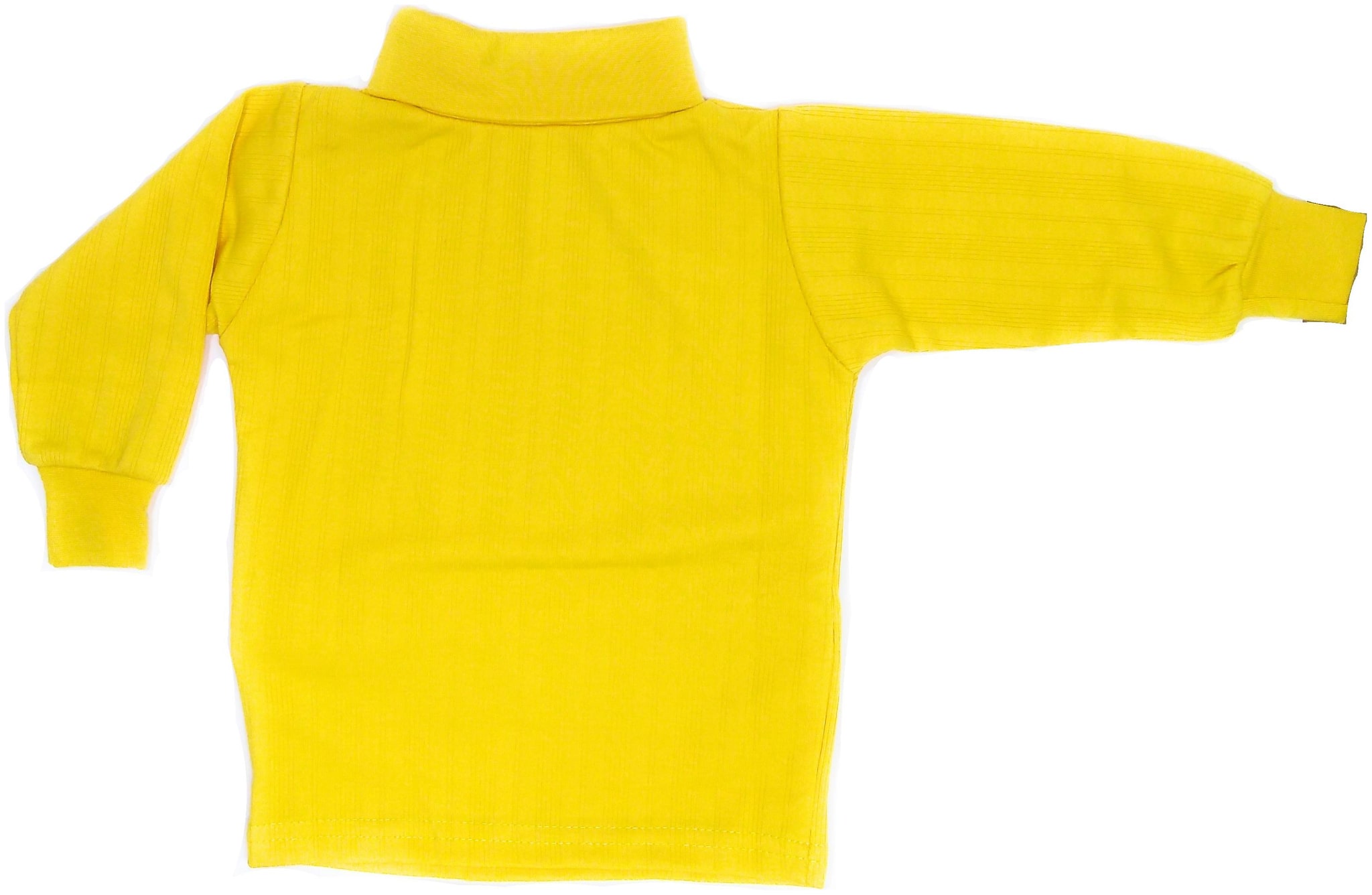 

Tangy Cotton blend Self design Top for Unisex Infants - Yellow