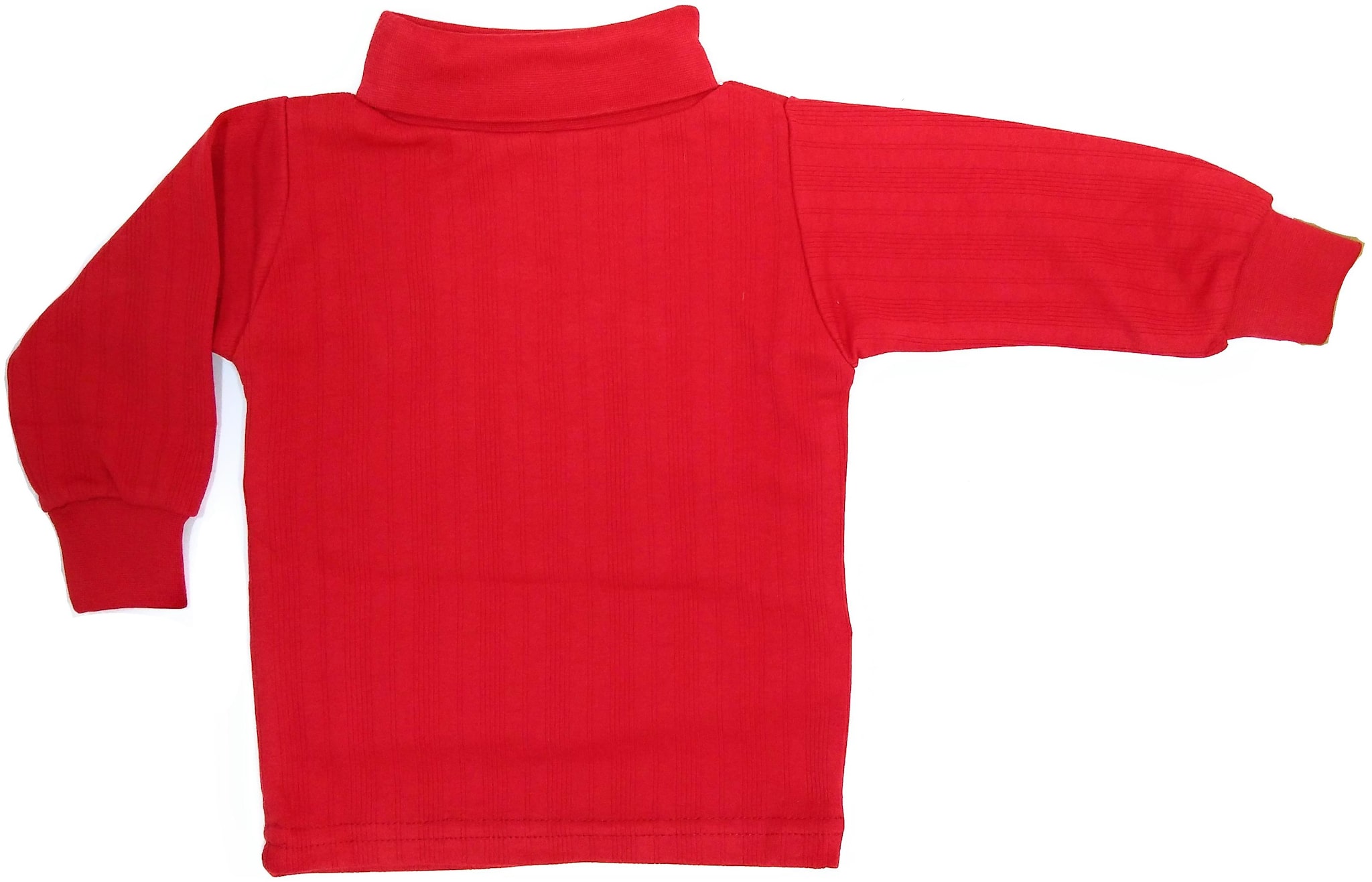 

Tangy Cotton blend Self design Top for Unisex Infants - Red