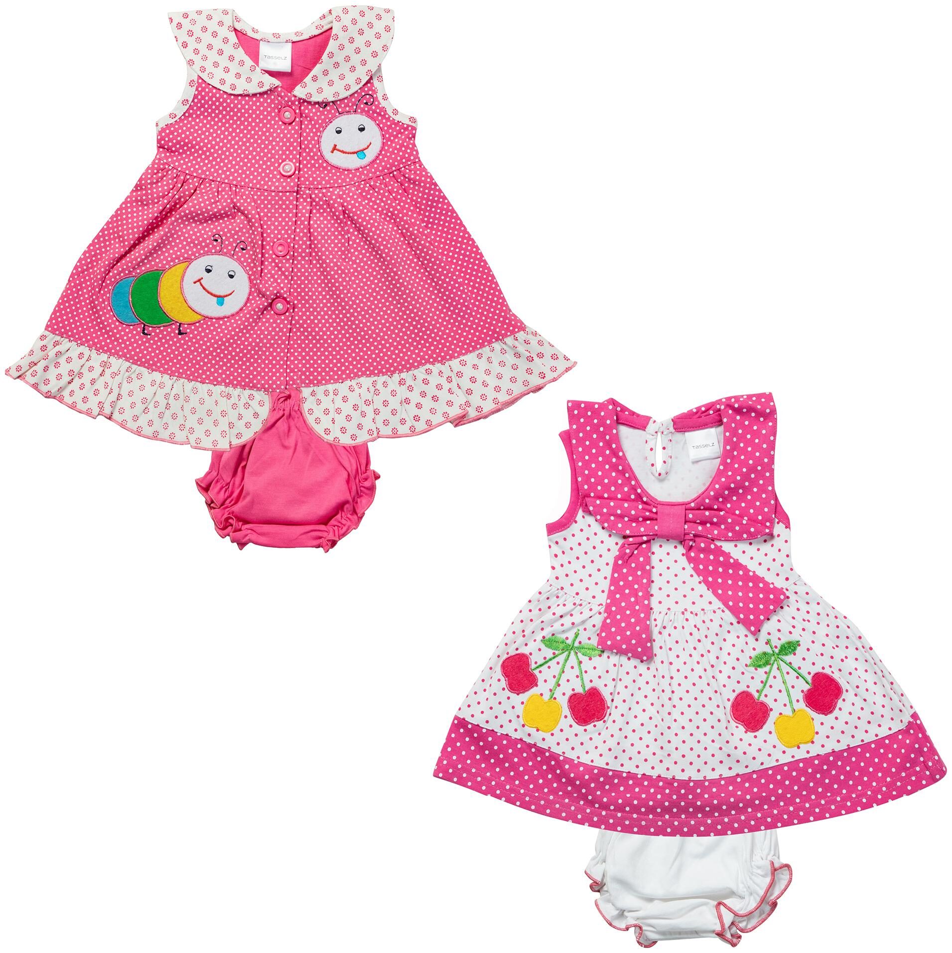 

Tasselz Baby girl Top bottom set - Multi