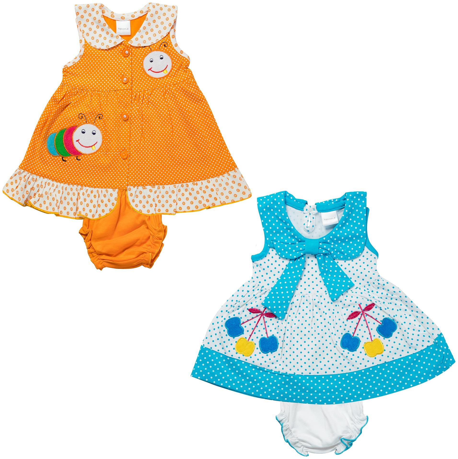 

Tasselz Baby girl Top bottom set - Multi