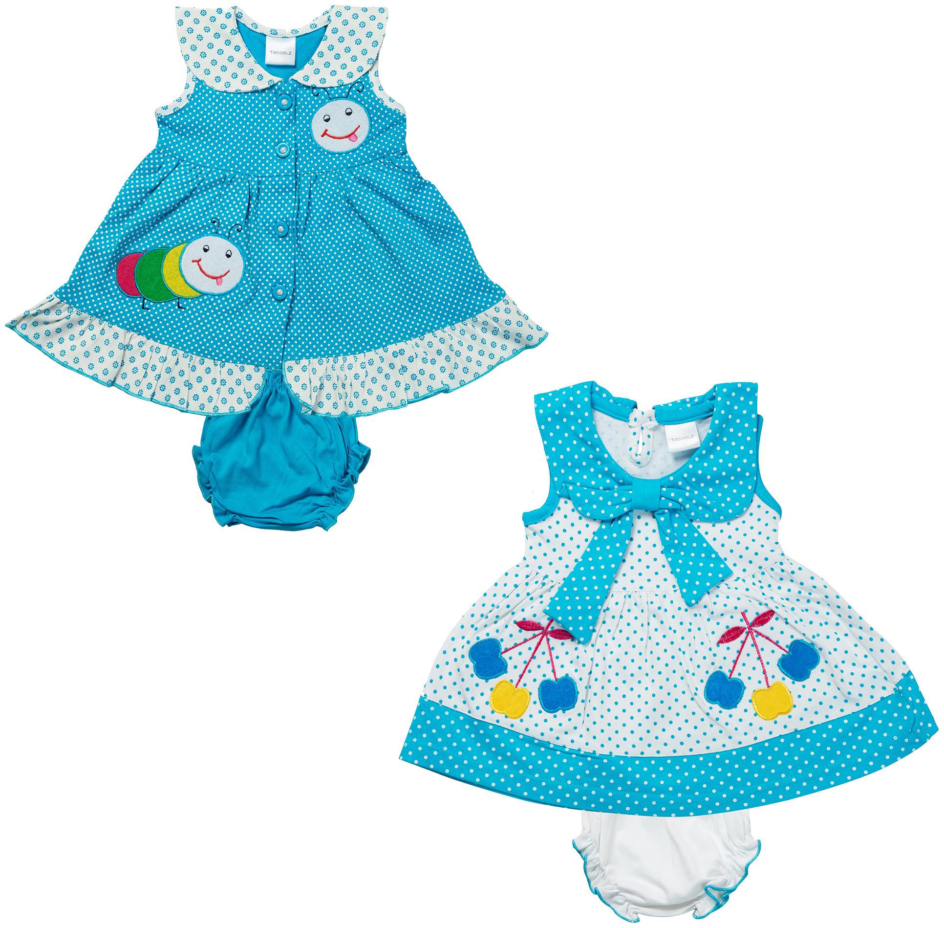 

Tasselz Baby girl Top bottom set - Multi