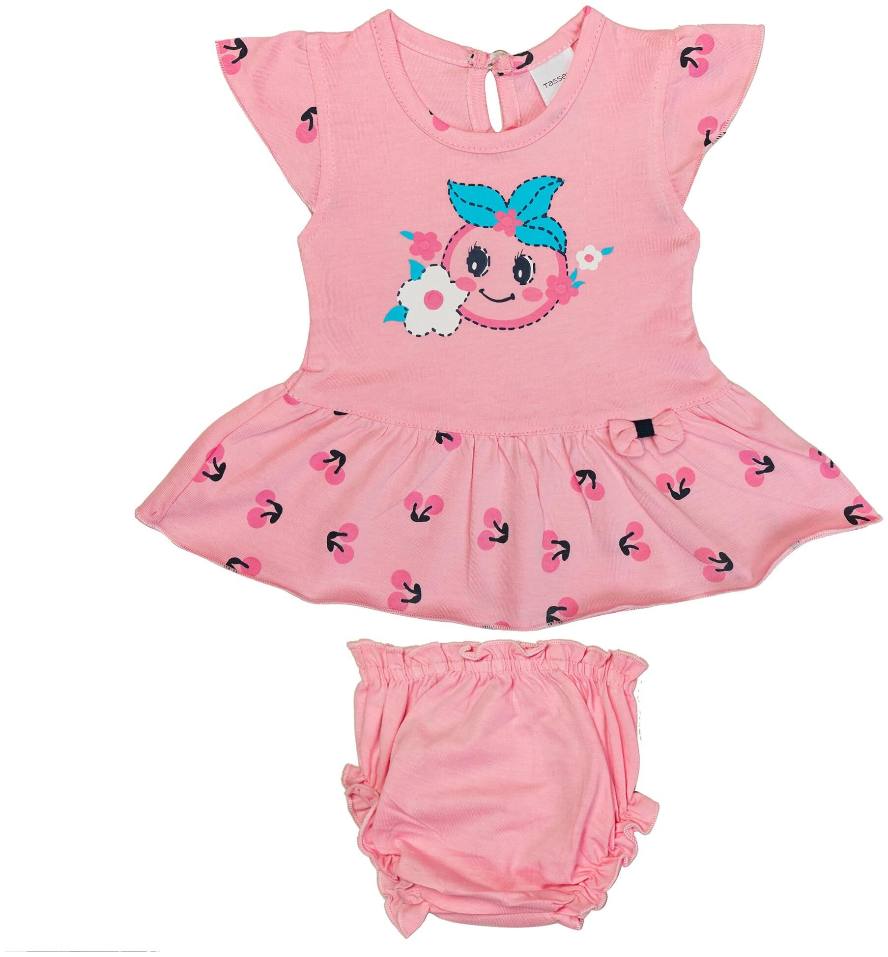 

Tasselz Baby girl Top bottom set - Pink