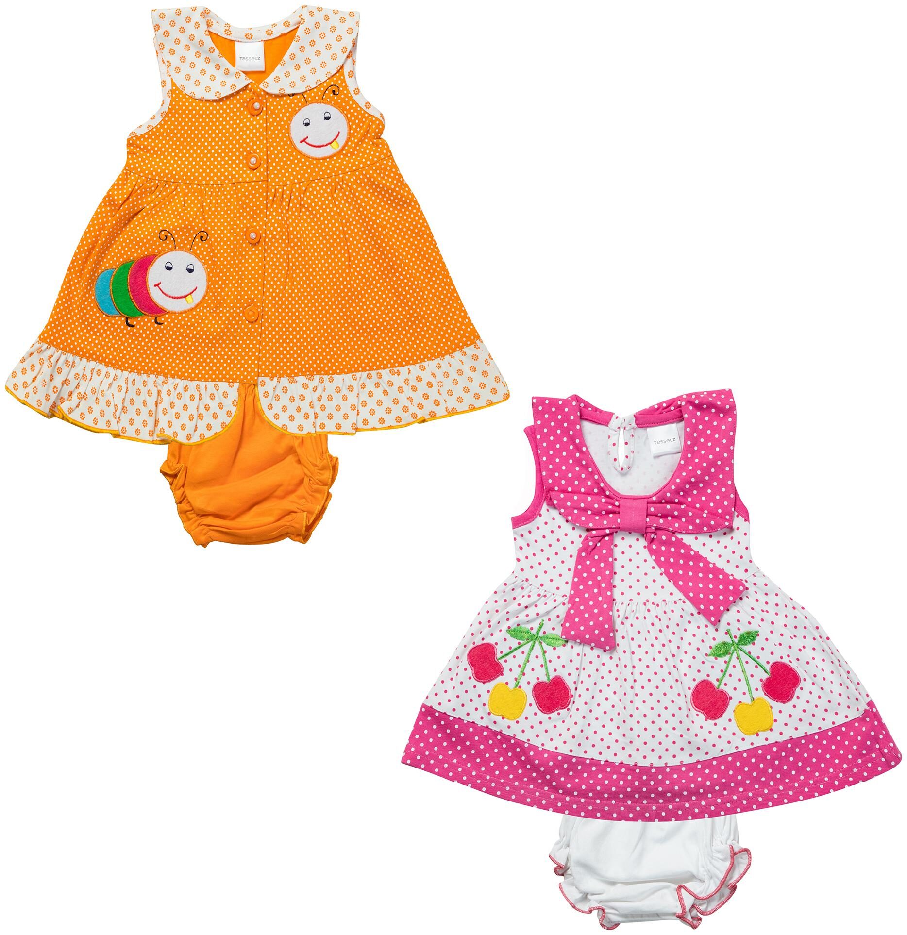 

Tasselz Baby girl Top bottom set - Multi