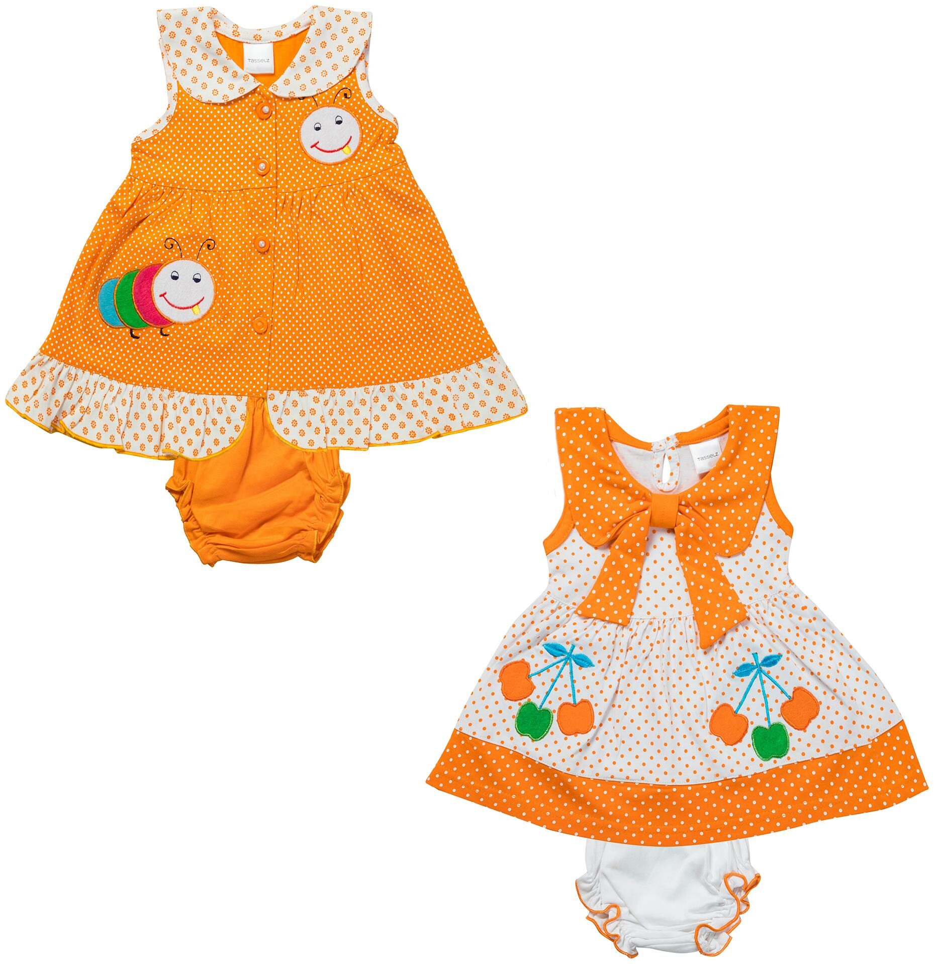 

Tasselz Baby girl Top bottom set - Multi