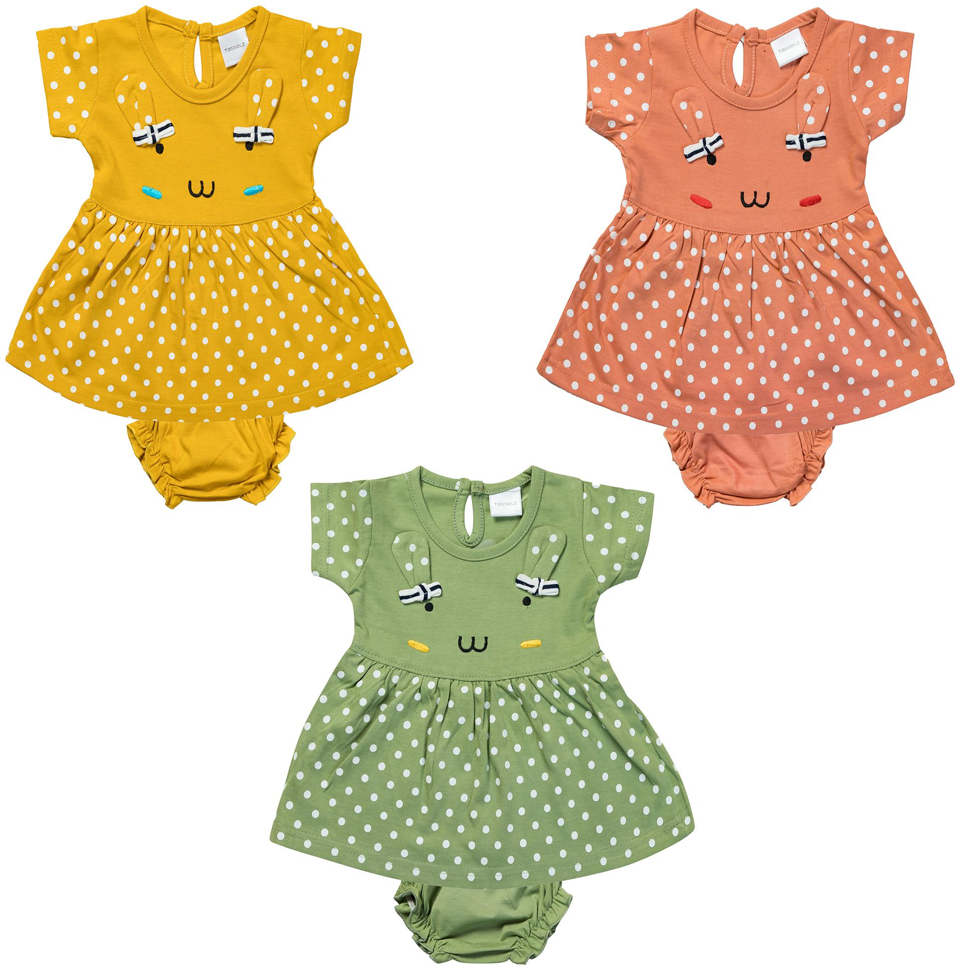 

Tasselz Baby girl Top bottom set - Multi