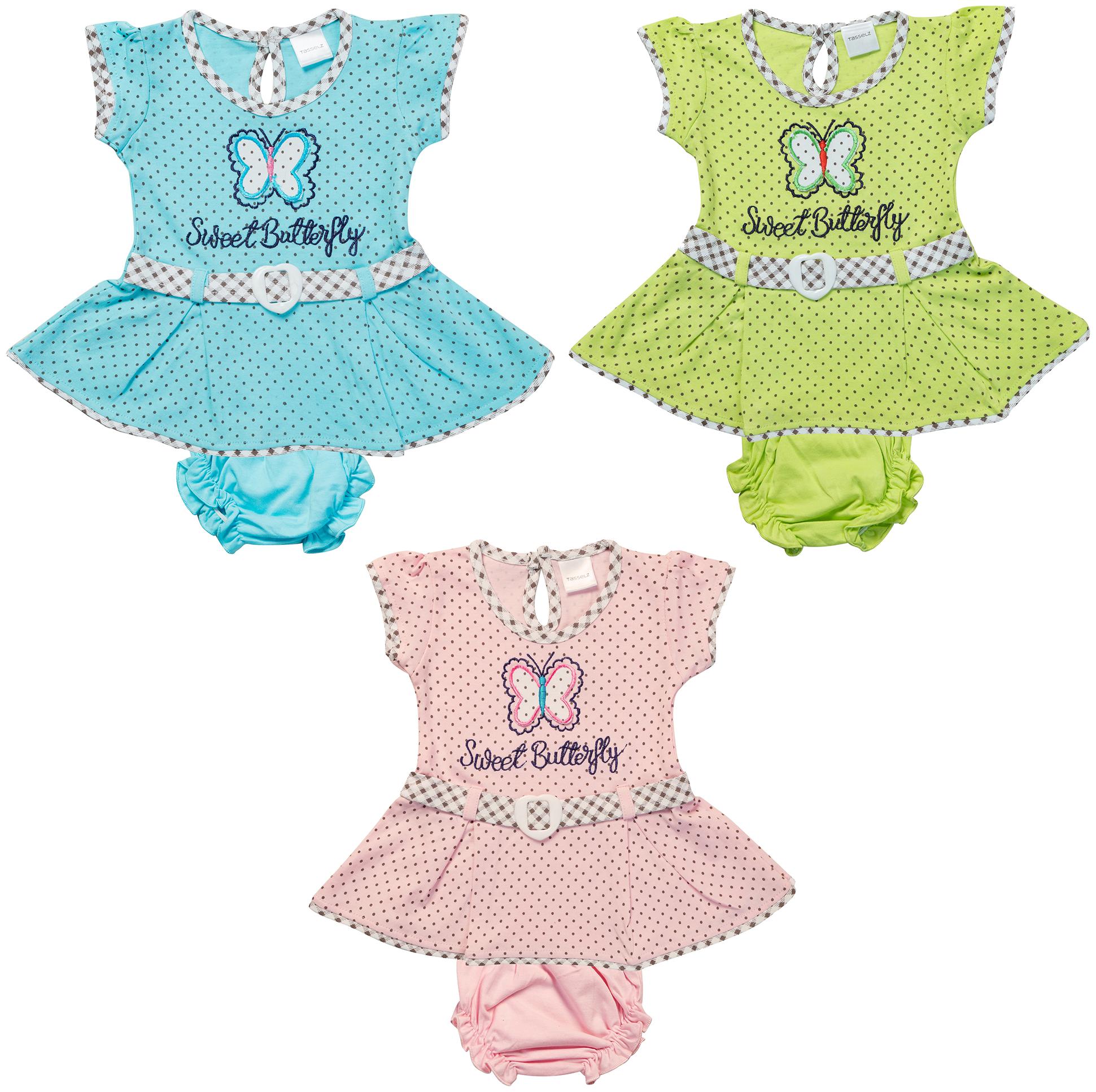 

Tasselz Baby girl Top bottom set - Multi