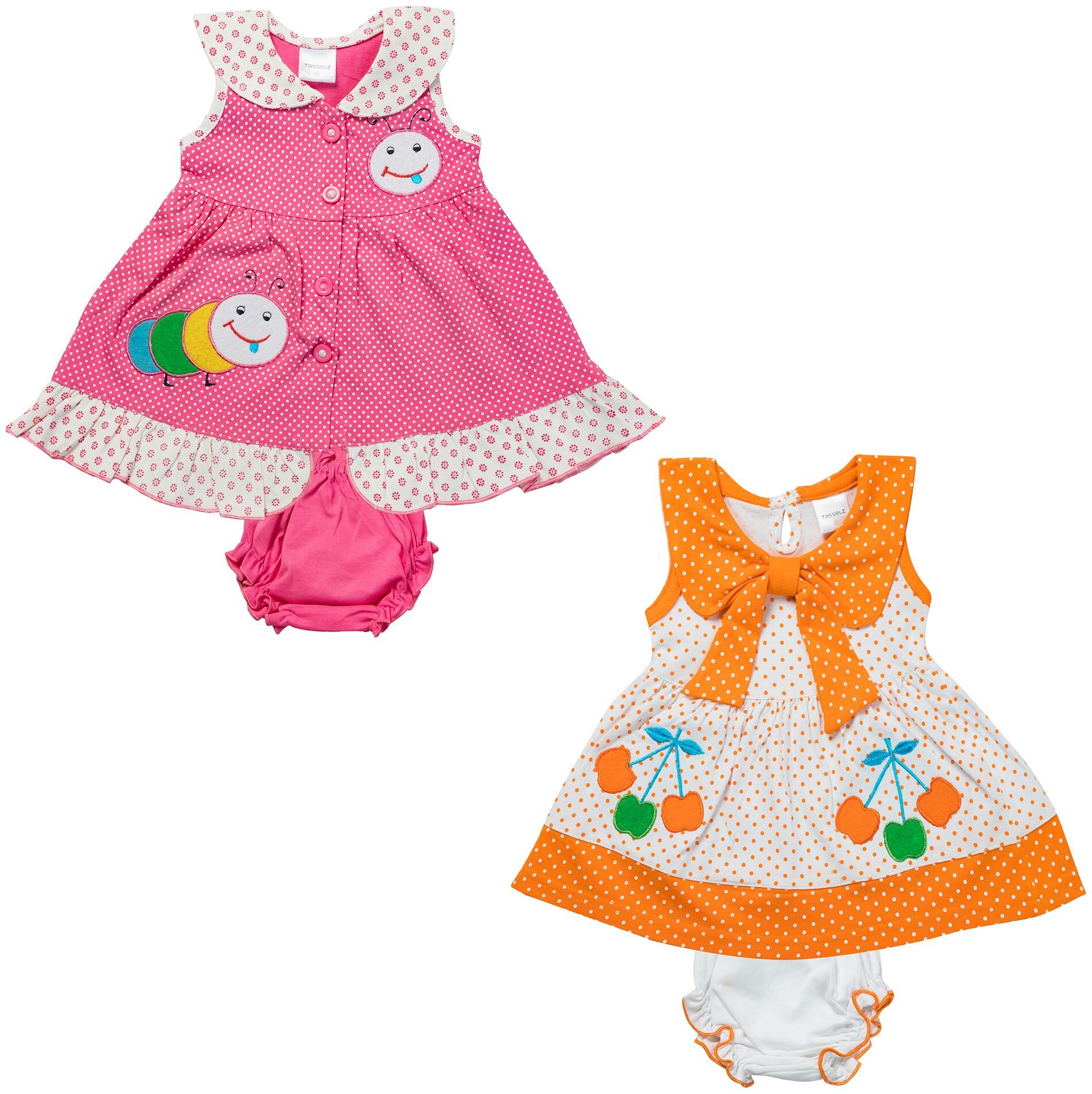 

Tasselz Baby girl Top bottom set - Multi