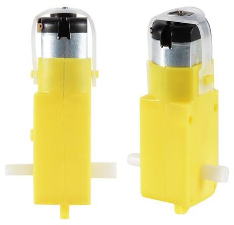 

TechDelivers 300 RPM BO Motor Dual Shaft - 2 Pcs (Yellow)