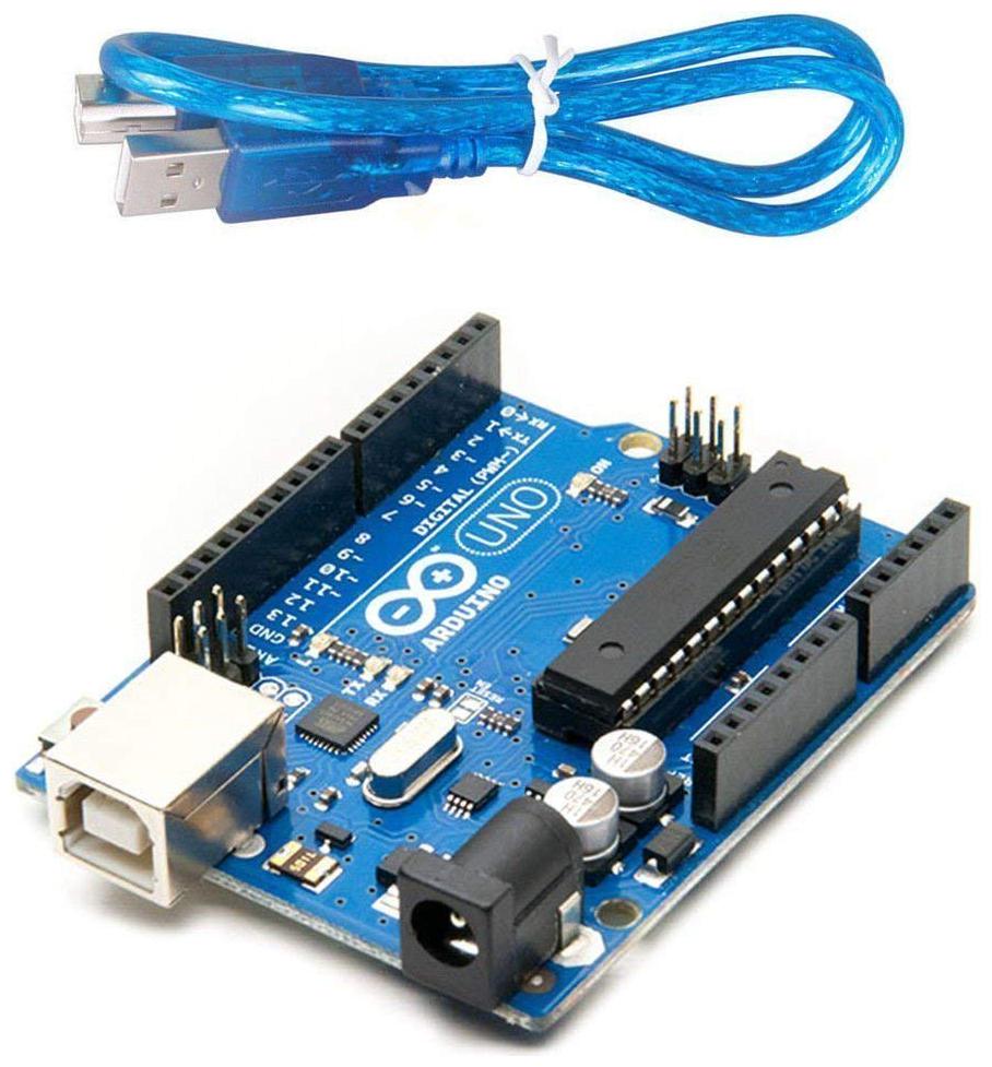 

TECHDELIVERS ARDUINO (Arduino UNO R3 Atmega328 DIP WITH USB cable)