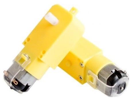 

TechDelivers 200 RPM BO Motor Single Shaft - 2 pcs (Yellow)