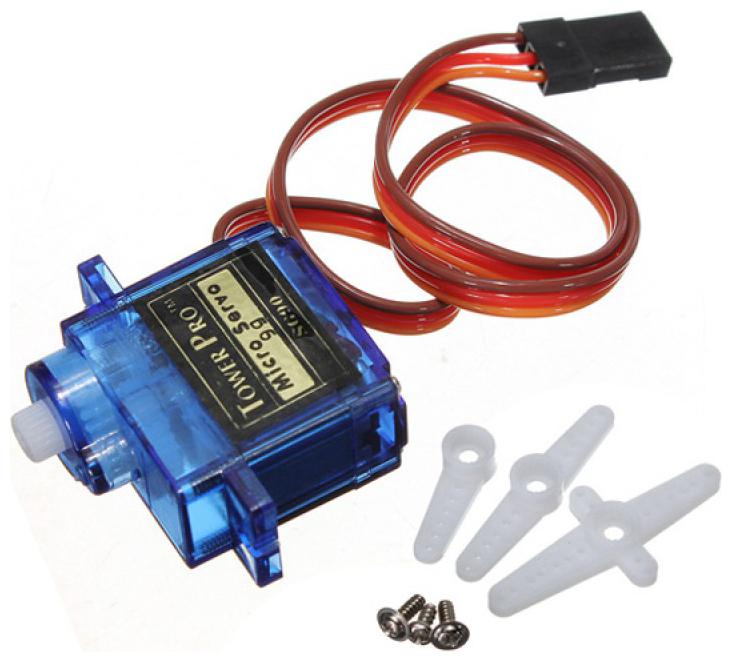 

TechDelivers Servo motor SG90 - TowerPro 1 Pieces