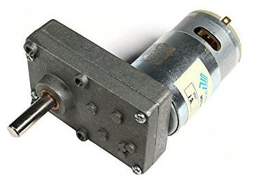 

TechDelivers 200 rpm Square Gear Head Motor 12v DC High Torque - 1 Pc (Silver)