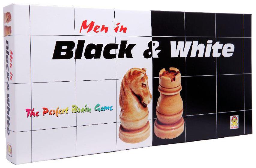 

Techno Black and White Chess Board