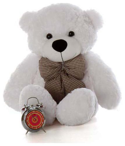 

CROCOZILE White Teddy Bear - 85 cm