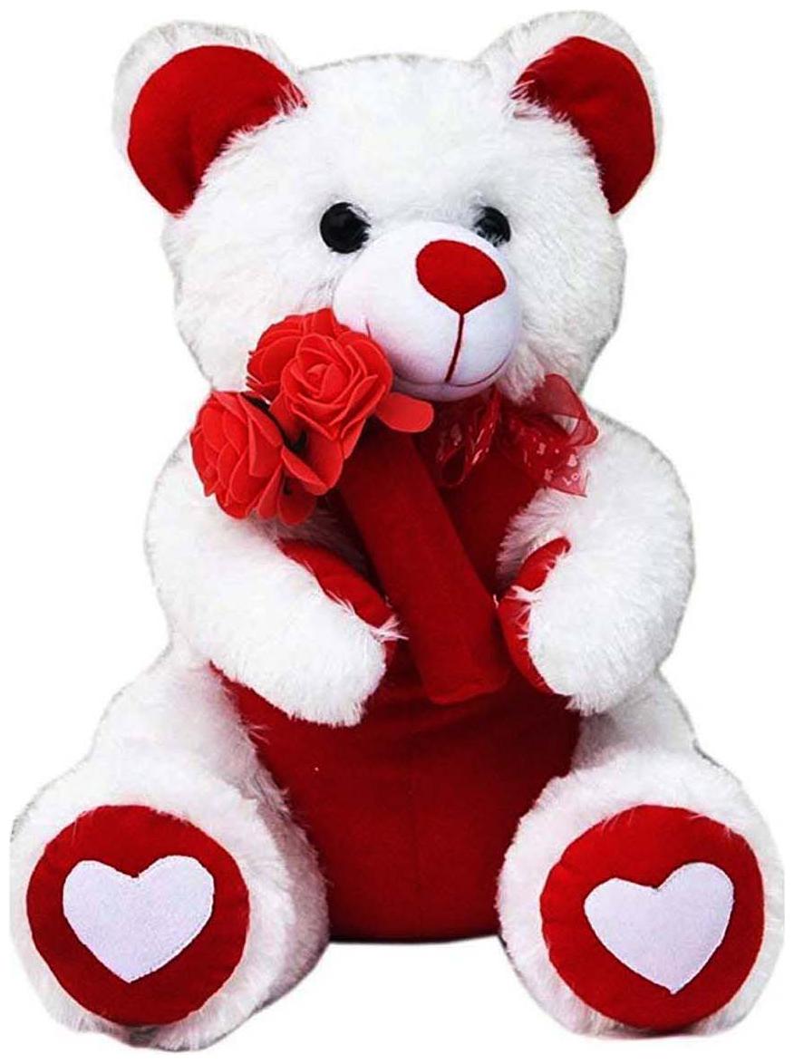 

CROCOZILE White Teddy Bear - 60 cm