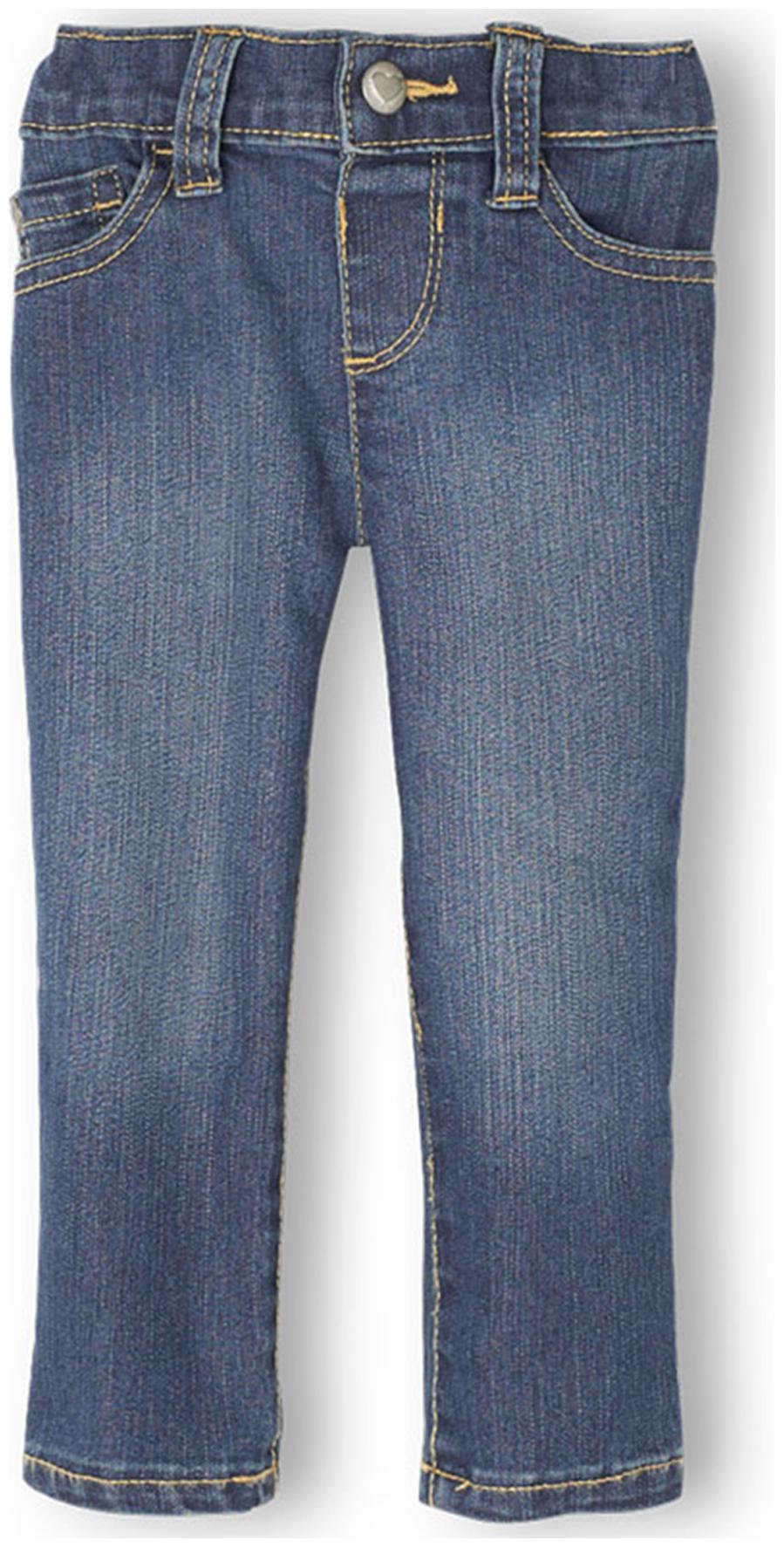 

THE CHILDREN S PLACE Baby girl Cotton Solid Jeans - Blue