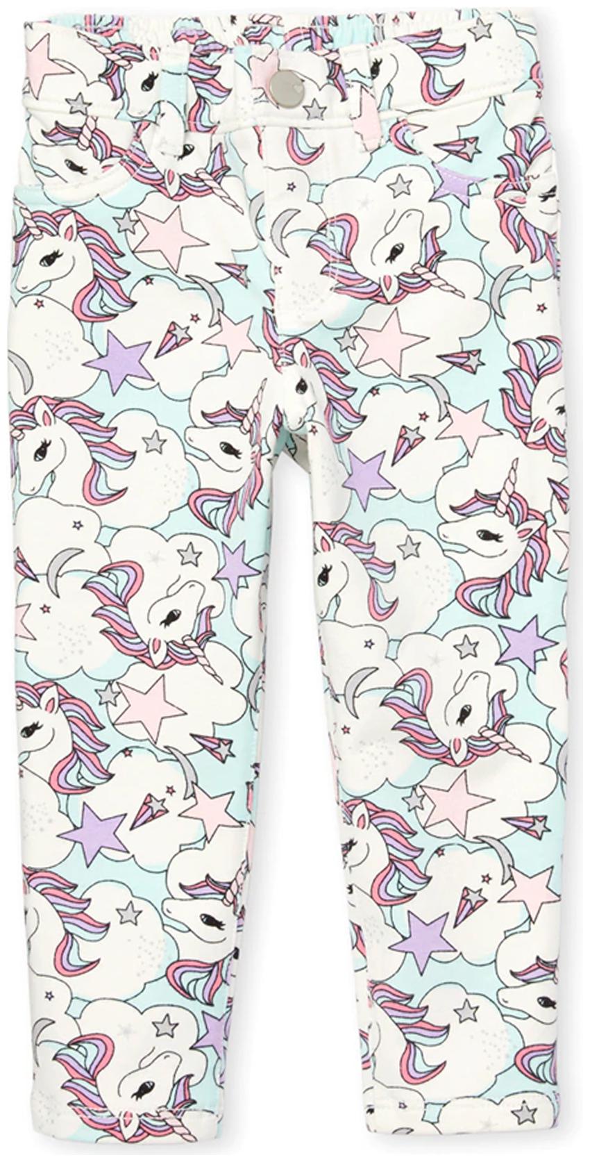 

THE CHILDREN S PLACE Baby girl Cotton Printed Trousers - White
