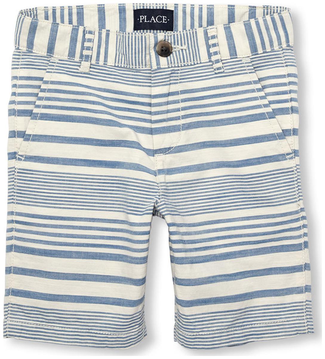 

The Children s Place Boys Striped Woven Chino Shorts