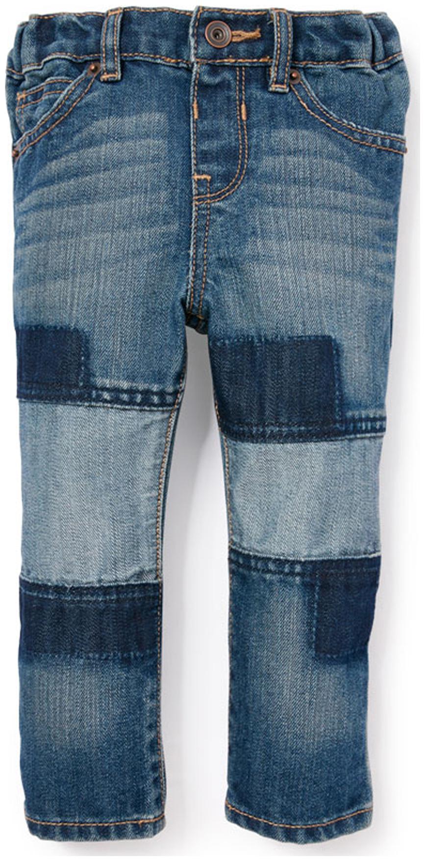 

The Children s Place Toddler Boy Patched Skinny Jeans