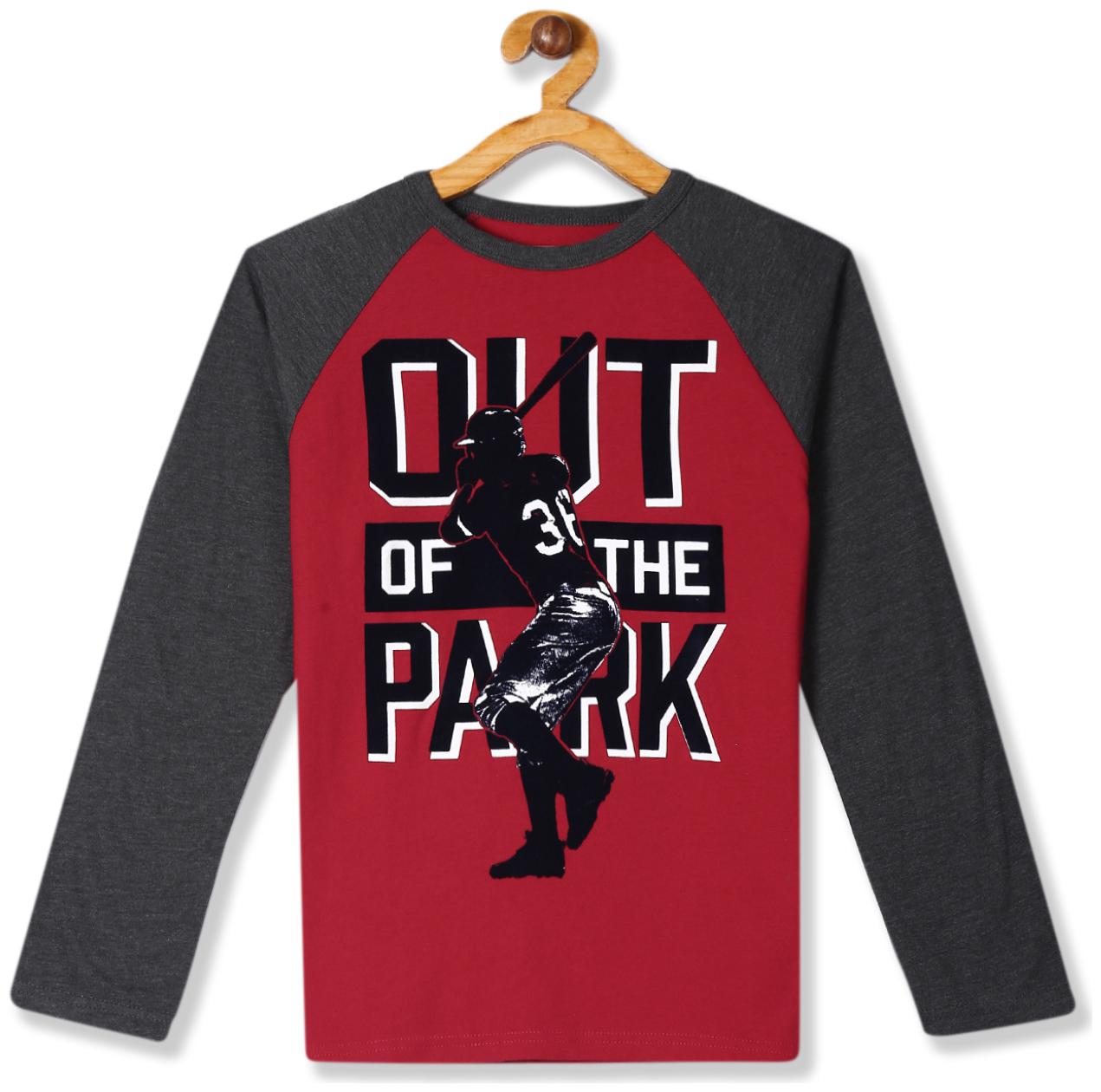 

THE CHILDREN S PLACE Boy Cotton Printed T-shirt - Red