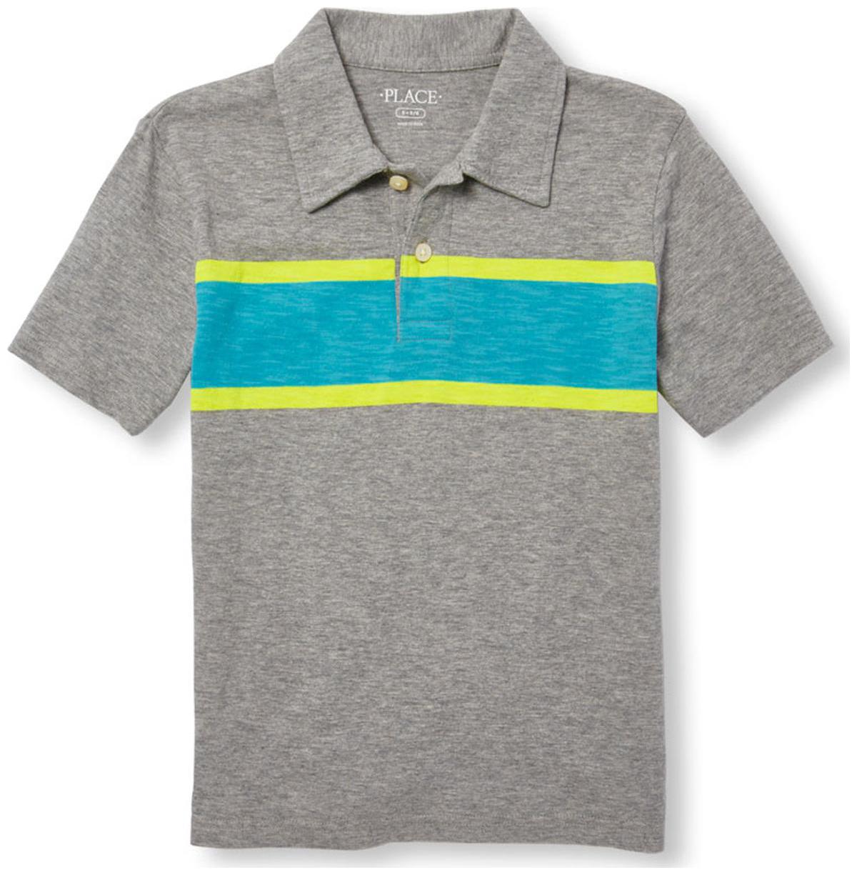 

THE CHILDREN S PLACE Boy Cotton Solid T-shirt - Grey