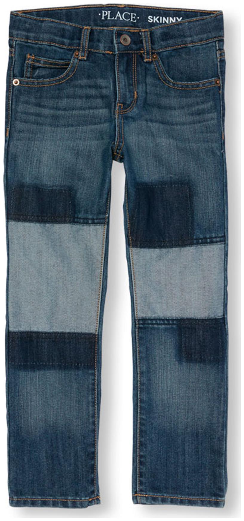 

The Children s Place Boys Skinny Patch Jeans