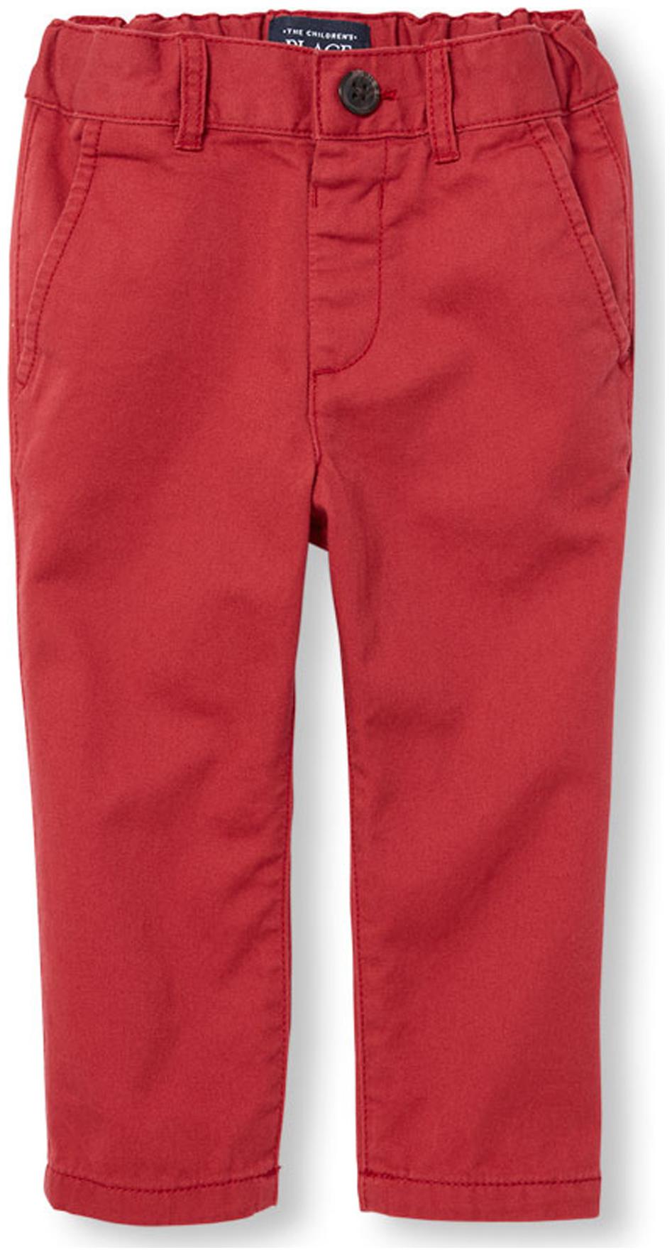 

THE CHILDREN S PLACE Boy Solid Trousers - Red
